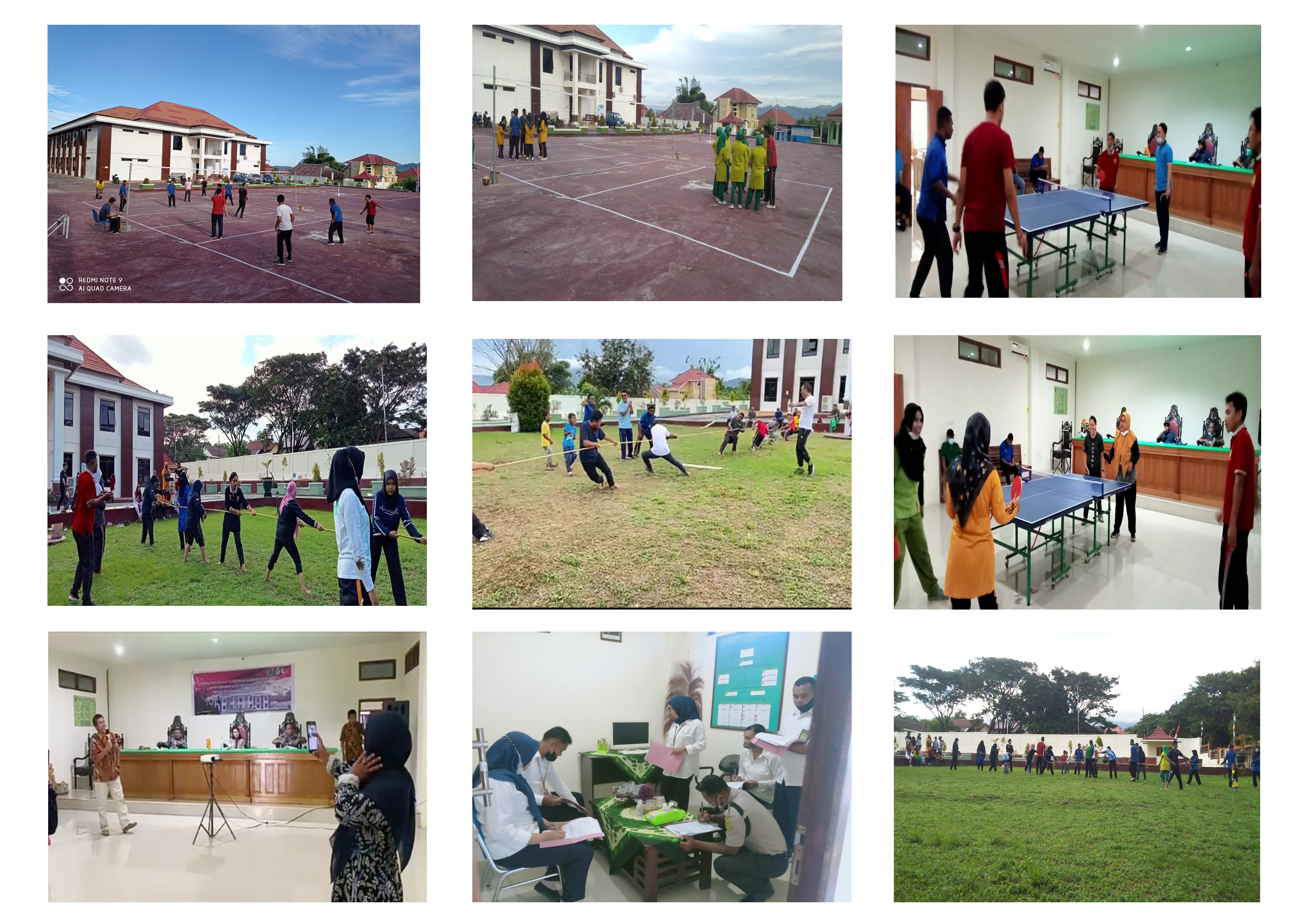Lomba Memperingati HUT Republik Indonesia Ke-76 dan HUT Mahkamah Agung RI Ke-76 di Pengadilan Negeri Labuha