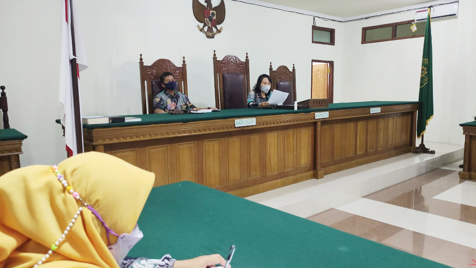 Rapat Bulanan Bulan Juli 2021 Pengadilan Negeri Labuha