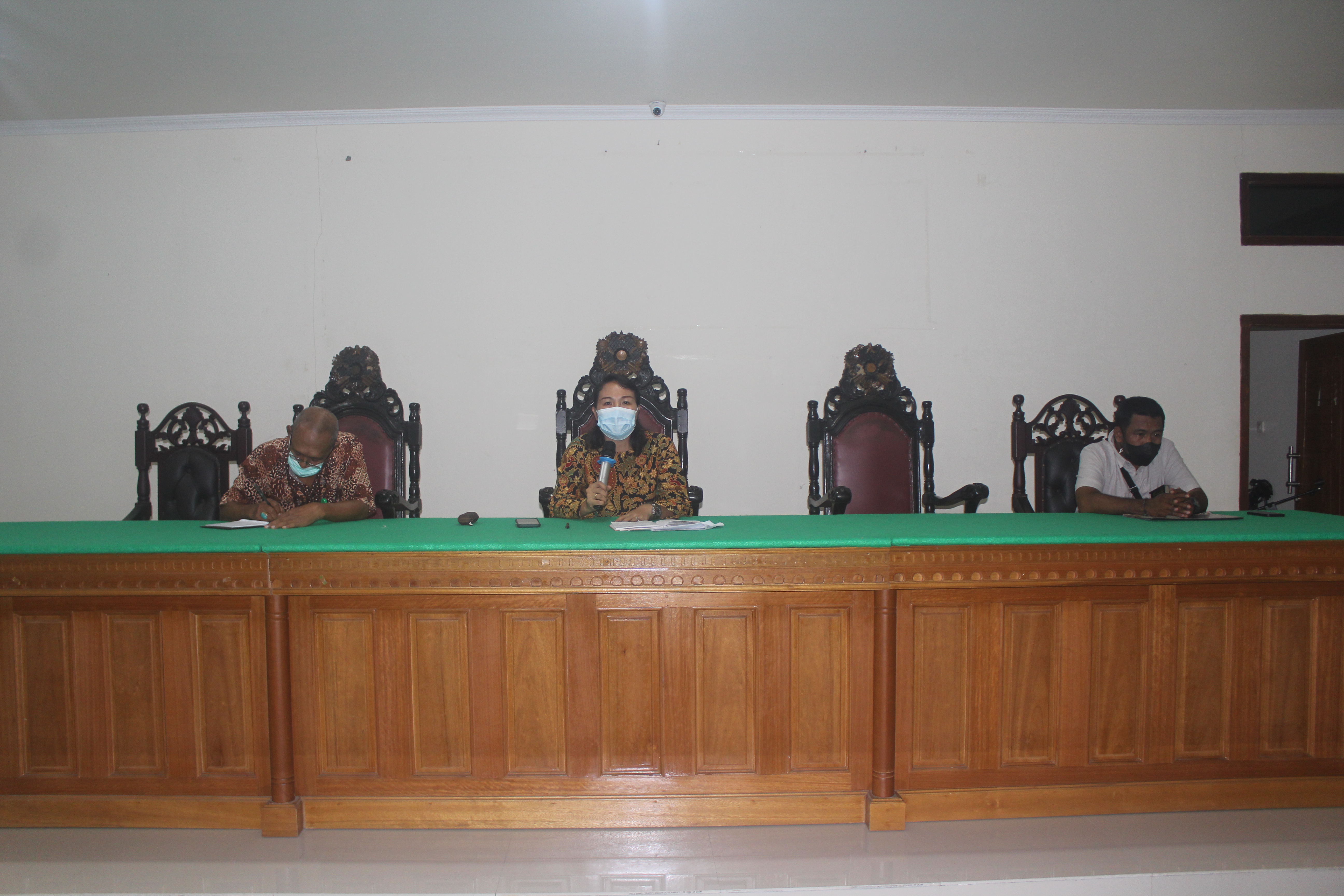 Rapat Bulanan Bulan November 2021 Pengadilan Negeri Labuha