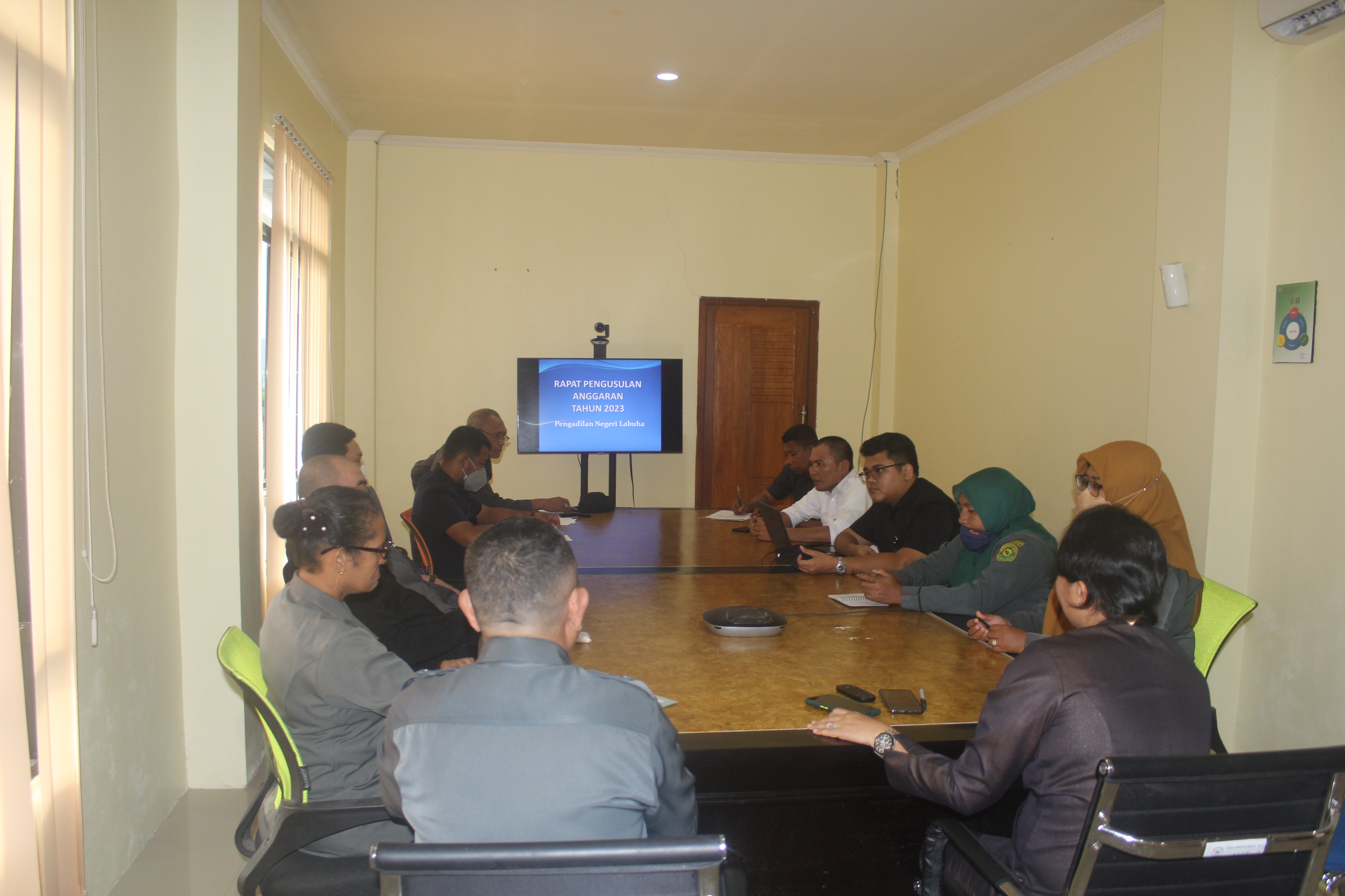 Rapat Pengusulan Anggaran Tahun 2023