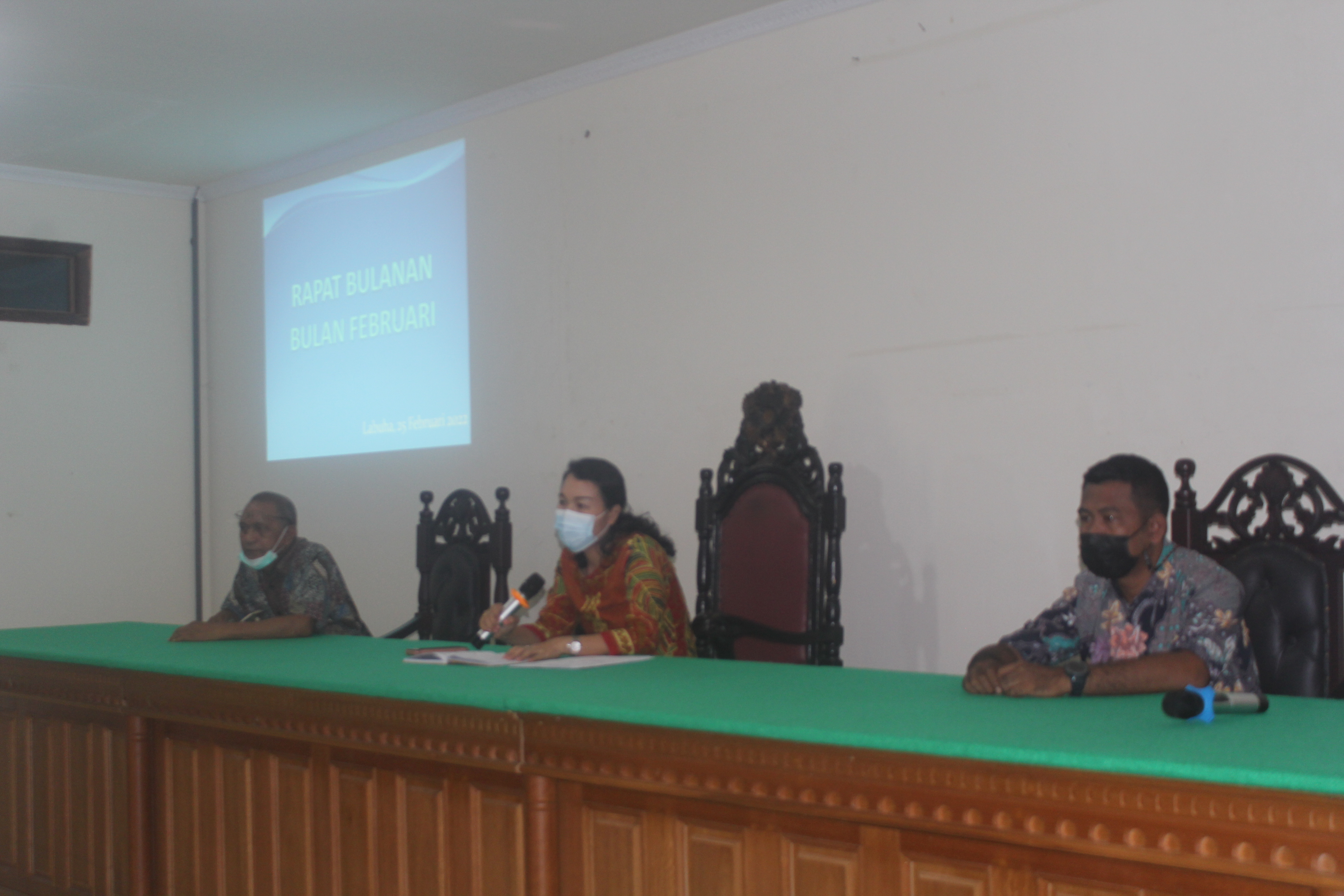 Rapat Bulanan Bulan Februari Tahun 2022