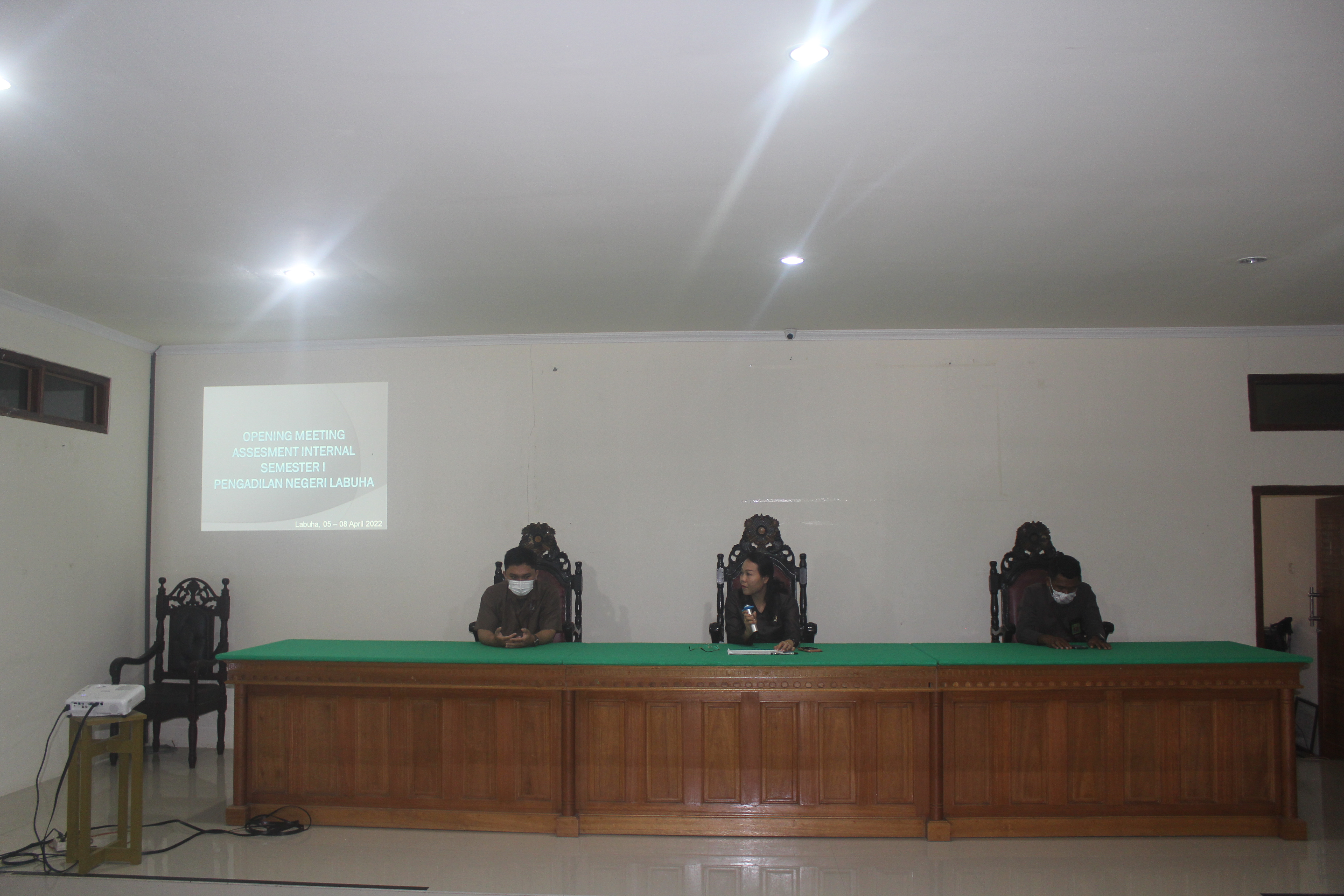 Opening Meeting Assesment Internal Semester I Pengadilan Negeri Labuha