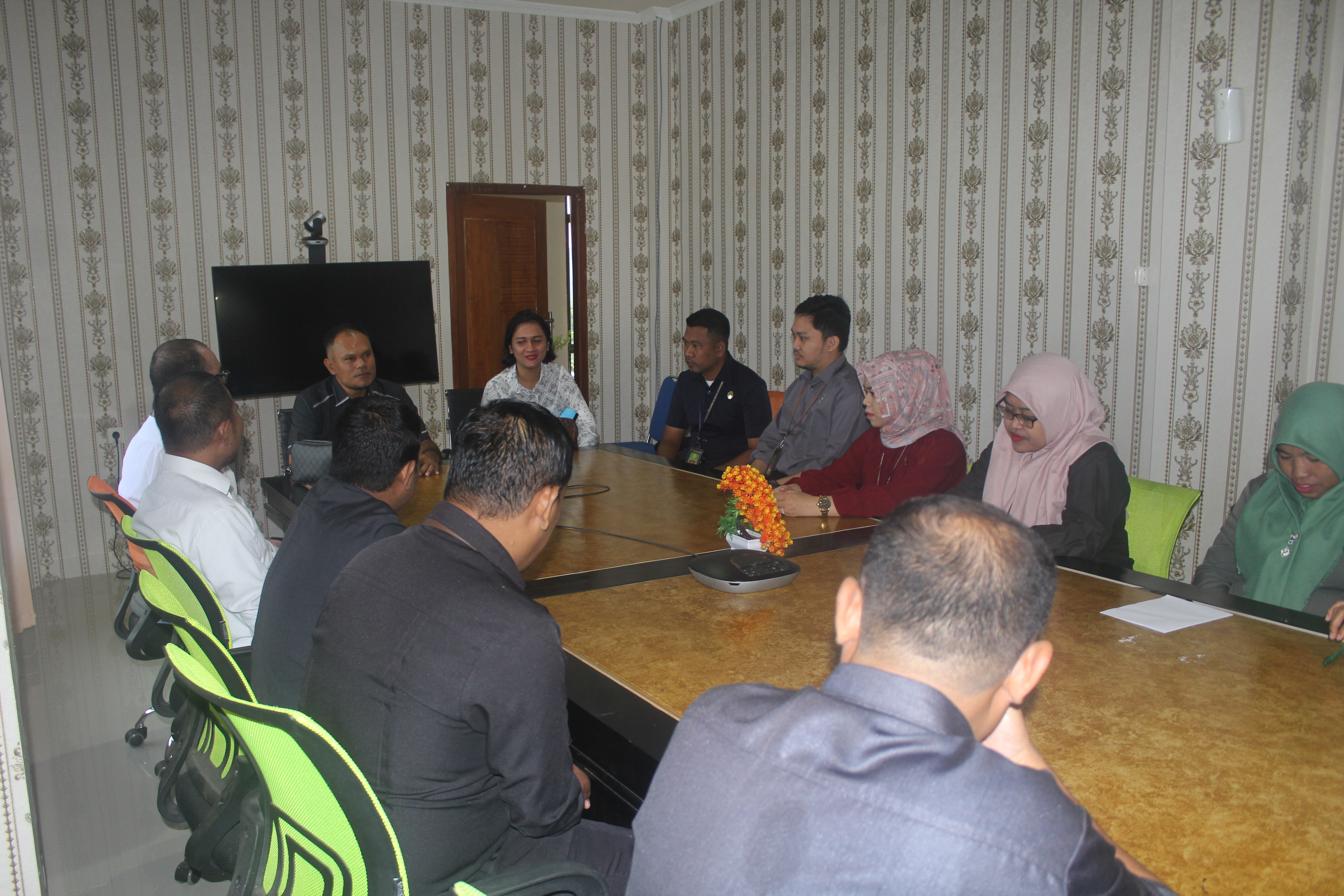 Perkenalan Pertama Ketua Pengadilan Negeri Labuha Bpk. Eduward, S.H., M.H.