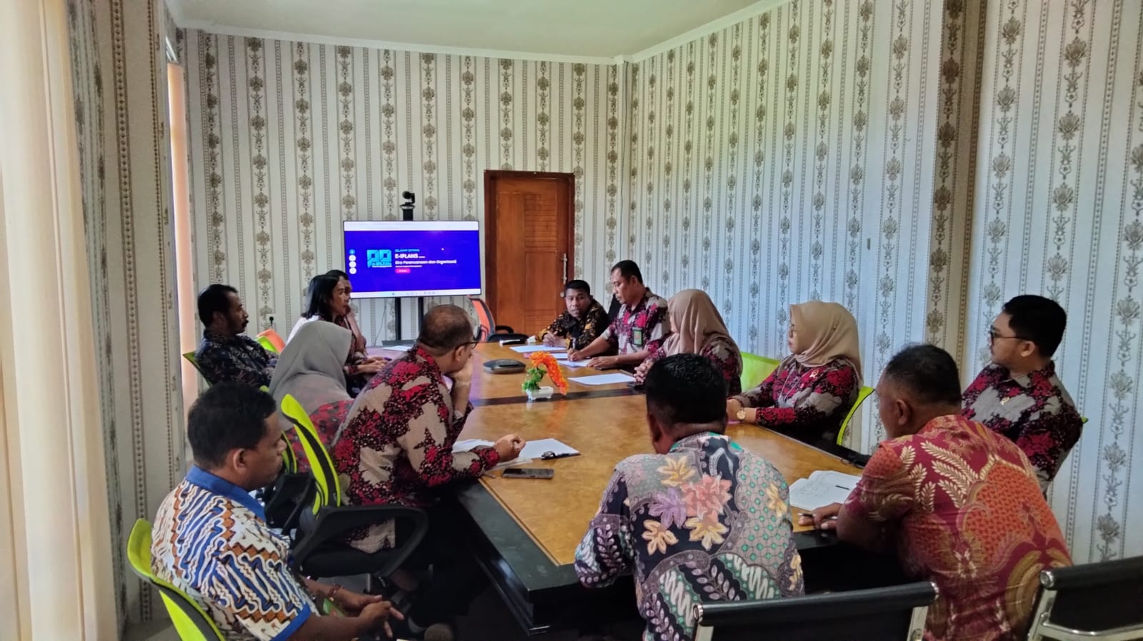 Rapat Pengusulan Anggaran Tahun 2024 Pengadilan Negeri Labuha
