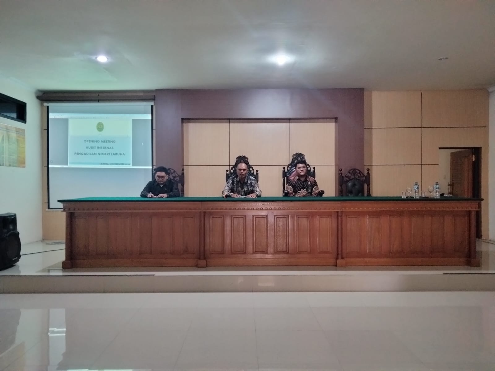 Opening Meeting Audit Internal Pengadilan Negeri Labuha