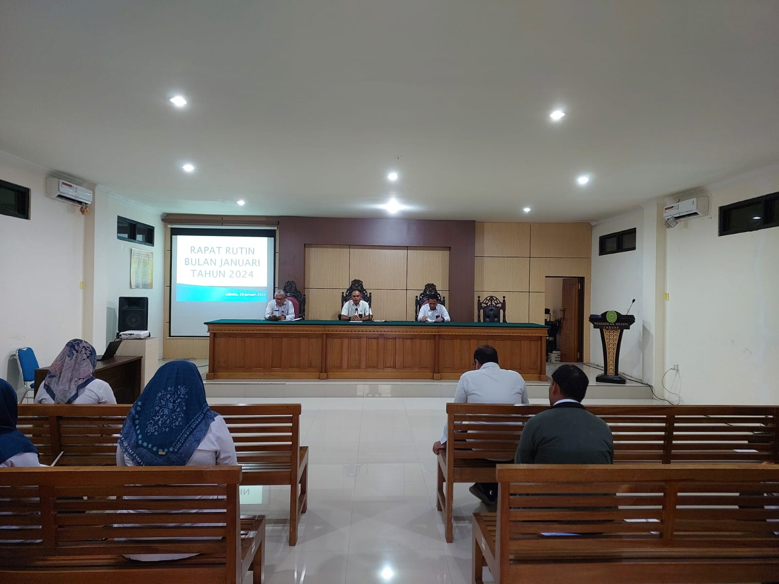 Rapat Rutin Bulanan Bulan Januari 2024