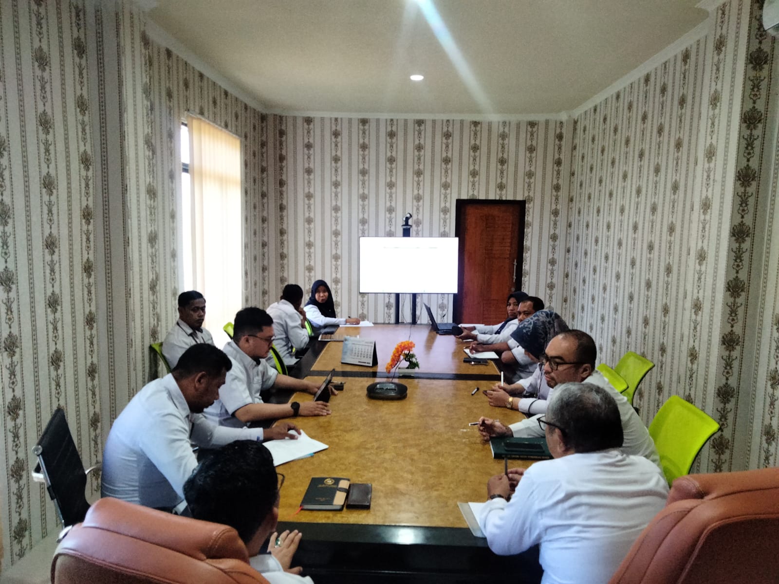 Rapat Persiapan Mengikuti Lomba  Penilaian Kinerja Pada Satuan Kerja diLingkungan Peradilan umum Tahun 2024