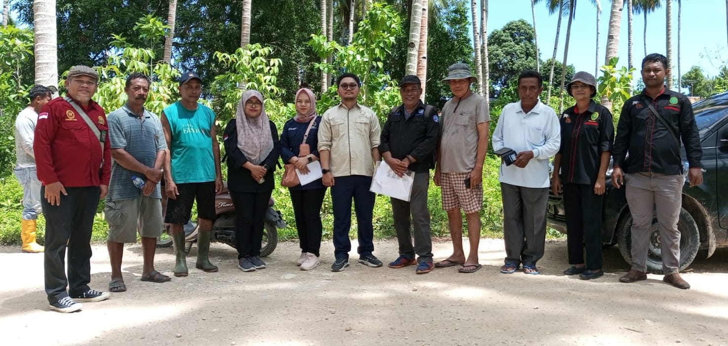 Sidang Pemeriksaan Setempat Perkara Perdata yang berlokasi di Desa Sambik