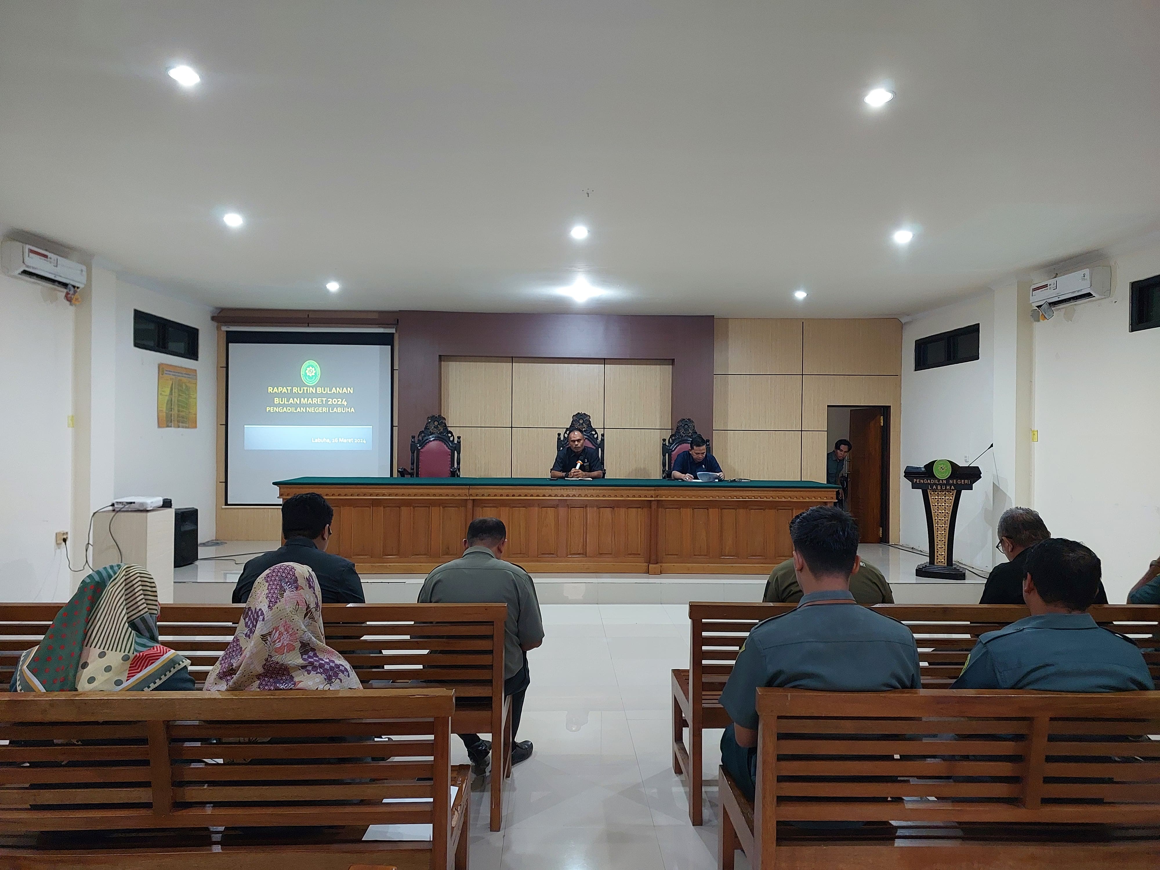 Rapat Rutin Bulanan Bulan Maret 2024