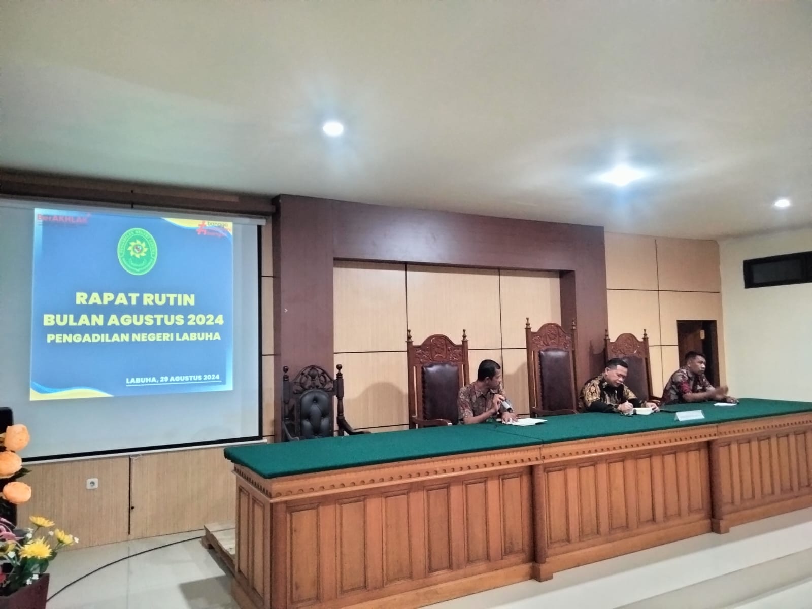 Rapat Rutin Bulanan Bulan Agustus 2024