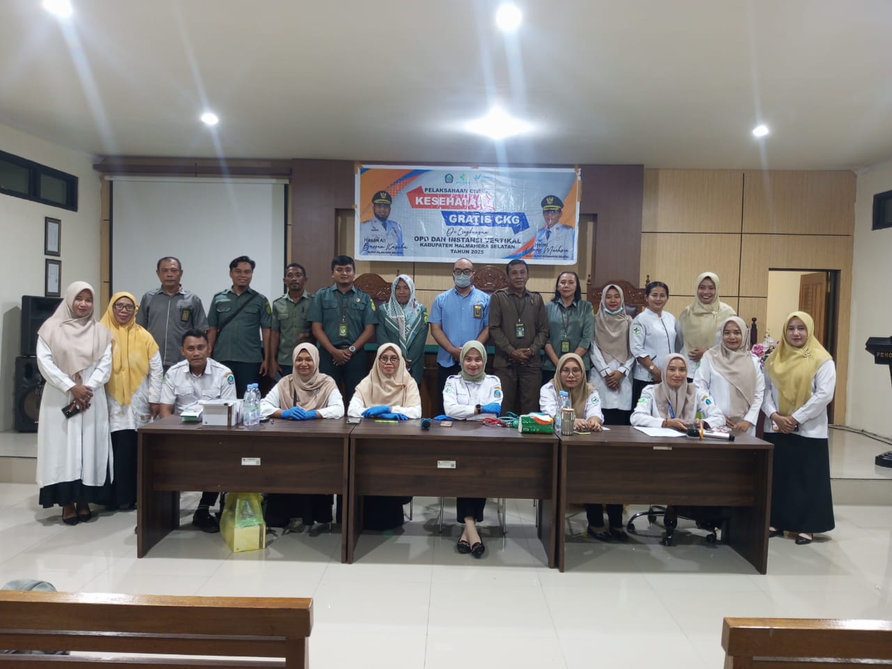 Pegawai PN Labuha Terima Layanan PKG Dari Puskesmas Labuha
